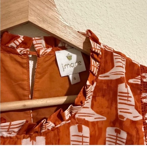 J. Marie Burnt Orange Cowboy Boot Top - Picture 3 of 4